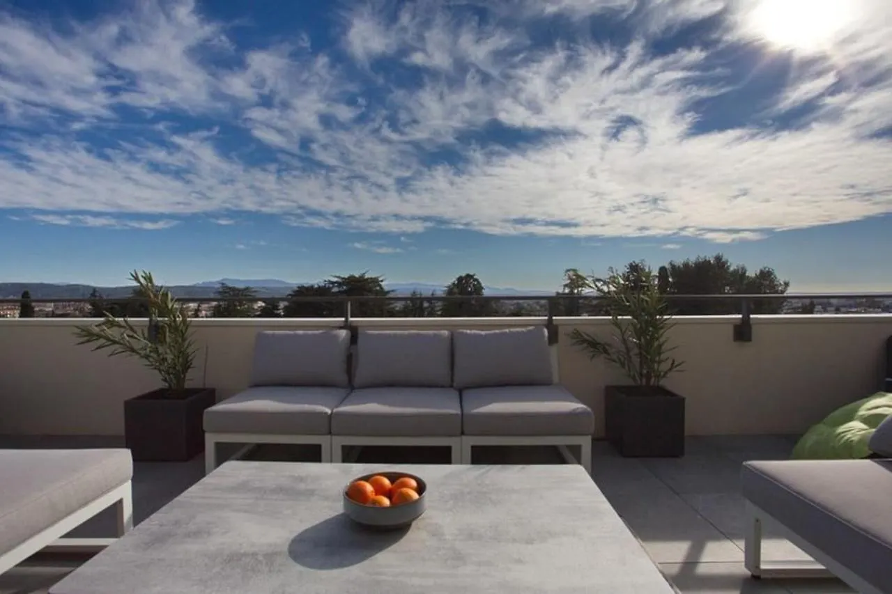 Apt - Terrace Panoramic View And Wifi Aix-en-Provence